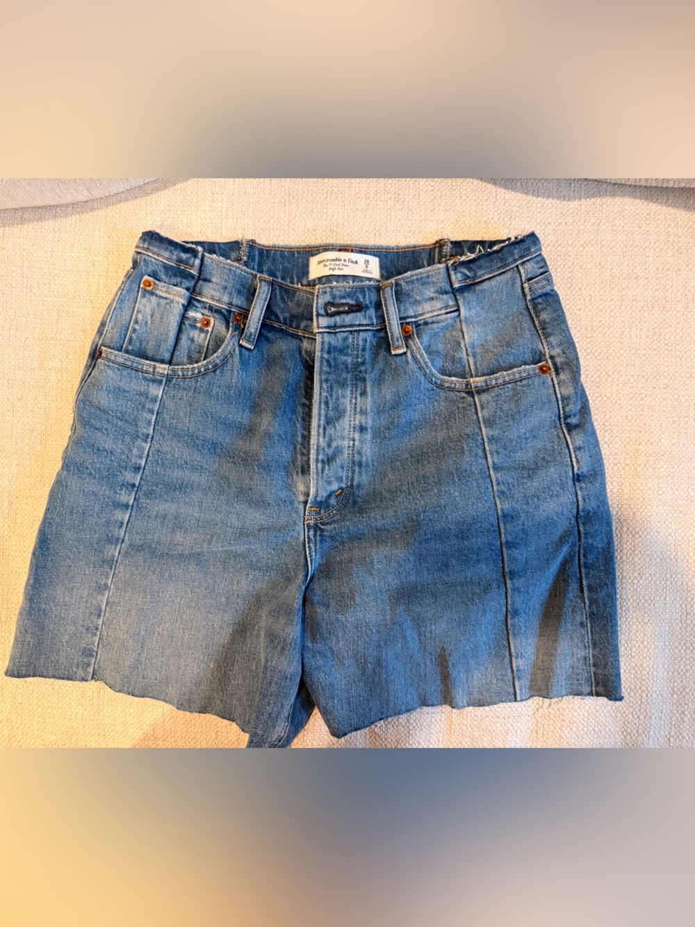 Abercrombie & Fitch Shorts Womens28 Dad Short High Rise